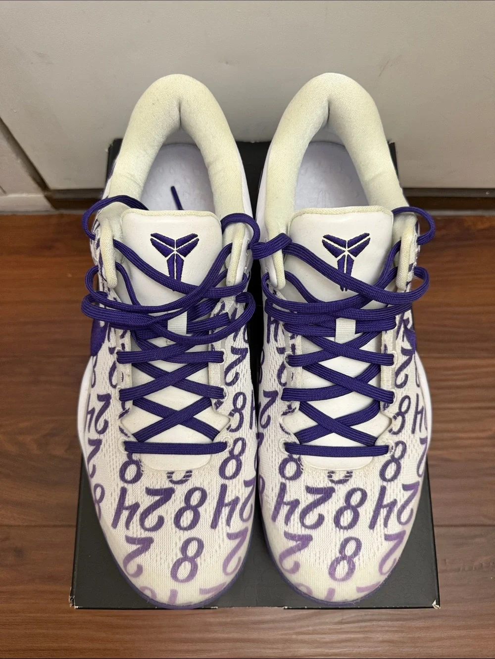 Nike Purple & White Kobe 8